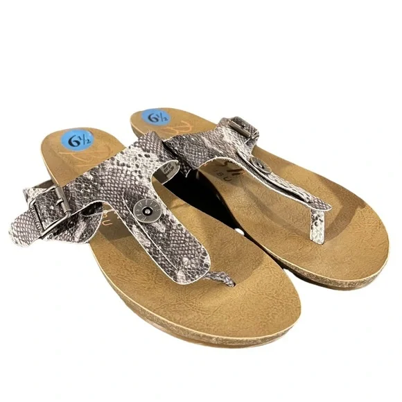 Blowfish Shoes Blowfish Malibu Womens Size 65 Snake Skin